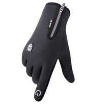 Load image into Gallery viewer, Autumn and Winter Touch Screen Men's and Women's Fishing Gloves Velvet Thermal Non-Slip Riding Take-out Rider Driving Gloves
