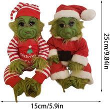 Load image into Gallery viewer, Christmas Grinch Doll Toy Latex Doll Latex Mask Headgear Props
