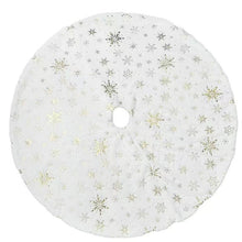 Load image into Gallery viewer, Christmas Decoration Supplies Bronzing Color Bronzing Silver Snowflake Imitation Rabbit Fur Plush Christmas Tree Group
