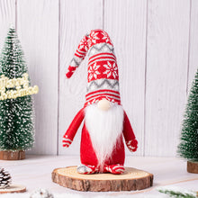 Load image into Gallery viewer, New Christmas Faceless Elderly Decoration Supplies Faceless Baby Doll European and American Style Wool Elderly Window Decoration
