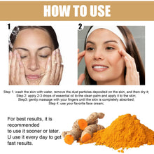 Load image into Gallery viewer, Turmeric Essence Removing Dark Spot Repair Anti-Aging Fading Wrinkle Wrinkle Skin Moisturizing and Nourishing Essence
