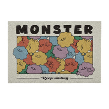 Load image into Gallery viewer, Cute Puppy Pattern Entrance Door Mat Silk Ring Material Dustproof Mat PVC Non-Slip Stain-Resistant Carpet
