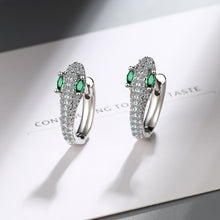 Load image into Gallery viewer, Personalized Diamond Snake-Shaped Ear Ring Ear Clip Ear Studs Girls Earrings
