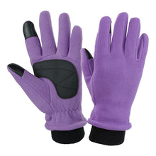 Load image into Gallery viewer, Warm Gloves Autumn and Winter Outdoor Men and Women Touch Screen Windproof Fleece Gloves

