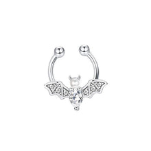 Load image into Gallery viewer, Long Brush Holder Stud Earrings Zircon Navel Stud Barbell Stud Earrings Labret 5-Piece Set Piercing Jewelry
