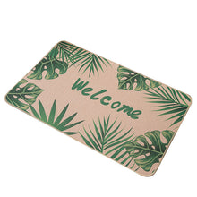 Load image into Gallery viewer, Imitation Sword Hemp Printing Rubber Floor Mat Rubber Bathroom Non-Slip Mat Absorbent Home Carpet
