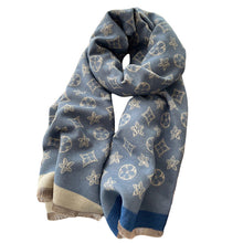 Load image into Gallery viewer, Scarf for Women Cashmere-like Thickened Keeping Warm Dual-Purpose Scarf Double-Sided Air Conditioning Shawl
