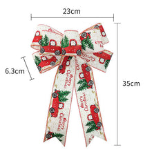 Load image into Gallery viewer, Christmas Ribbon Bow Christmas Decorative Bowknot DIY Bow Ribbon
