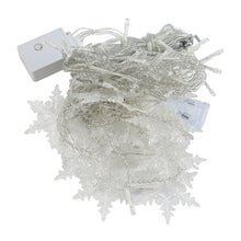 Load image into Gallery viewer, LED Snowflake Curtain Light Ice Strip Light Festival Decoration Christmas Atmosphere Decoration Snowflake Festival

