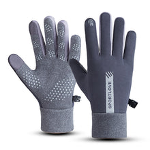 Load image into Gallery viewer, Warm Gloves Men And Women Anti-Splash Riding Cold-Proof Couple Cycling Driving Non-Slip Touch Screen
