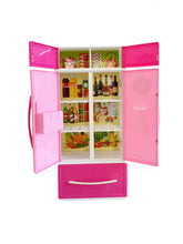 Load image into Gallery viewer, Simulation kitchen 3 in 1 set children's pretend play cooking cabinet tools cutlery doll set toy educational educational doll girl's gift
