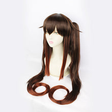 Load image into Gallery viewer, Genshin Impact Hutao Cosplay Wig Anime Game Hu Tao Chinese Style Costume Props Halloween Hat Accessories Mascot Christmas Gift
