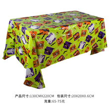 Load image into Gallery viewer, Christmas Halloween Thin Party Decoration Tablecloth Background Wall Layout
