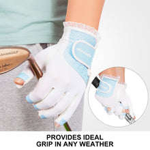 Load image into Gallery viewer, Women's Open Finger Breathable Non-Slip Palm Texture Touch Screen Lace Edge Sports Gloves

