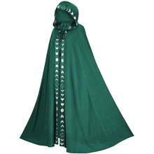 Load image into Gallery viewer, Hooded Cloak Medieval Renaissance 5-Color Cloak Halloween Cosplay Costume Film and Television Cos Clothing
