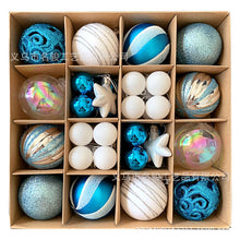 Load image into Gallery viewer, Christmas Decoration 6cm Electroplating Ball Plastic Ball Shaped Painted Christmas Ball Gift Christmas Tree Pendant
