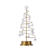 Load image into Gallery viewer, Crystal Diamond Christmas Tree Lamp Christmas Product Decorative Table Lamp Small Night Lamp

