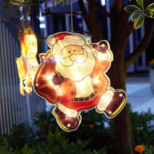 Load image into Gallery viewer, New LED Wall-Mounted Suction Lamp Christmas Shop Window Decorative Lamp Holiday Scene Layout Ambience Light
