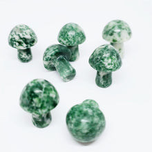 Load image into Gallery viewer, 5PCs Natural Crystal Agate Mushroom 2cm Mini Small Mushroom Crystal Crafts Micro Landscape Ornaments Decorations
