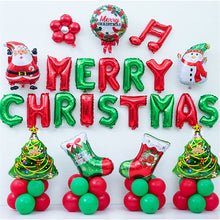 Load image into Gallery viewer, Christmas Balloon Set Latex Balloon Chain Arch Christmas Decoration Balloon
