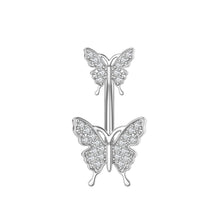 Load image into Gallery viewer, New Zircon Navel Stud Drop Oil Belly Ring Piercing Jewelry
