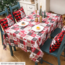 Load image into Gallery viewer, Christmas Decorative Creative Christmas Printing Tablecloths Table Runners Christmas Table Decoration Supplies
