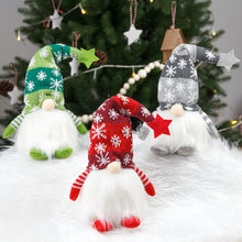 Load image into Gallery viewer, Faceless Doll with Light Dwarf Rudolf Plush Doll Decoration Gift Luminous Christmas Decorations
