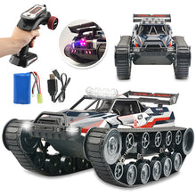 Load image into Gallery viewer, 1:12 Alloy Remote Control Tank Full Scale High Speed Spray Four-Wheel Drive off-Road Drift Racing Model Toy
