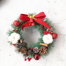 Load image into Gallery viewer, Christmas DIY Garland Vine Ring Handmade Material Package Holiday Activity Salon Member Gift Warm-up
