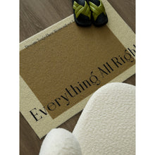 Load image into Gallery viewer, Retro Simple Style Floor Mat Wire Ring Washable Dust Removal Cut Non-Slip Floor Mat

