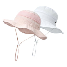 Load image into Gallery viewer, Children's Sun Hat Mesh Stitching Outdoor Bucket Hat Boys and Girls Sun Hat
