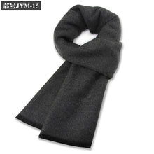 Load image into Gallery viewer, New Men's Wool Blend Jacquard Plaid Scarf Men's Winter Warm Thickened Plaid
