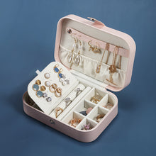 Load image into Gallery viewer, Jewelry Storage Box Travel Portable Necklace Earring Ring Lipstick Holders Case
