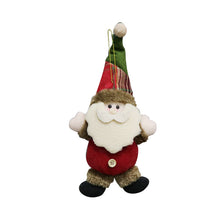 Load image into Gallery viewer, 2pcs Christmas Decorations Old Man Snowman Elk Christmas Gift Small Pendant Plush Doll Christmas Tree Pendant Supplies
