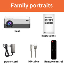 Load image into Gallery viewer, HPX Mini Mini Projector Portable Household Small 4K HD Wifi5g Projector
