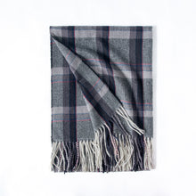 Load image into Gallery viewer, Women's Scarf Winter 2023 New Artificial Cashmere Scarf Color-Contrast Check Printed Shawl Fringe Bib
