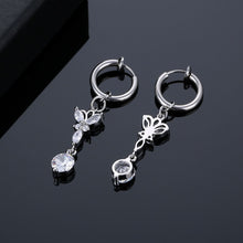 Load image into Gallery viewer, New Belly Umbilical Ring Navel Stud Elastic Earrings Hanging Butterfly Umbilical Ring
