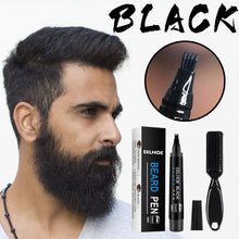 Load image into Gallery viewer, Beard Headline Filler Kit Waterproof Beard Pen Beard Painting Pen Beard Modeling Painting Brush
