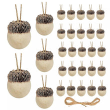 Load image into Gallery viewer, Christmas Decorations DIY Pendant Wool Felt Pine Tower Small Ball Pine Cone ACORN Garland Bouquet
