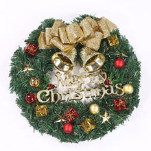 Load image into Gallery viewer, Christmas Garland 2023 Christmas Decoration Shopping Mall Hotel 30cm Small Wreath Window Pendant
