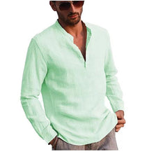 Load image into Gallery viewer, Men's Long-Sleeved Casual Shirt Hot Men's Top
