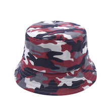 Load image into Gallery viewer, Outdoor Sun-Shade Sun Protection Children's Camouflage Bucket Hat
