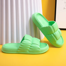 Load image into Gallery viewer, Slip-on Slippers for Men Summer Household Bathroom Anti-Slip Household Indoor Outdoor Platform Slippers for Women

