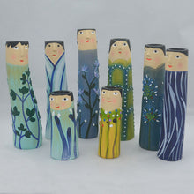 Load image into Gallery viewer, Bohemian Family Face Flower Vase Handmade Dried Decorative Vases Resin Crafts Ornaments For Room Decor Home Decoration

