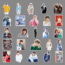 Load image into Gallery viewer, 50PCs BTS Graffiti Stickers Journal Stickers DIY Luggage Scooter Stickers Waterproof Stickers
