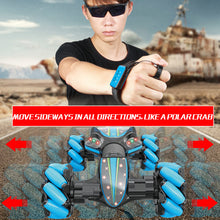 Load image into Gallery viewer, Watch Gesture Induction Remote Control Car Four-Wheel Drive off-Road Twist Car Stunt Tilting Remote Control Car Children's Toy
