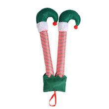 Load image into Gallery viewer, Christmas Elf Leg Santa Claus Leg Car Leg Pendant Christmas Decorations Christmas Daily Necessities
