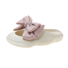 Load image into Gallery viewer, Hole Shoes Women's Bow Spring and Summer Thick Bottom All-Match Closed Toe Sandals
