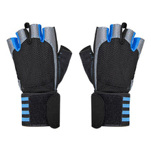 Load image into Gallery viewer, New Fitness Half-Finger Gloves for Riding Breathable Not Easy to Slide Lengthened Wrist Strap
