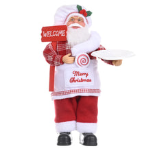 Load image into Gallery viewer, Christmas Decoration Station Santa Doll Decoration Santa Claus Standing Ornament Doll
